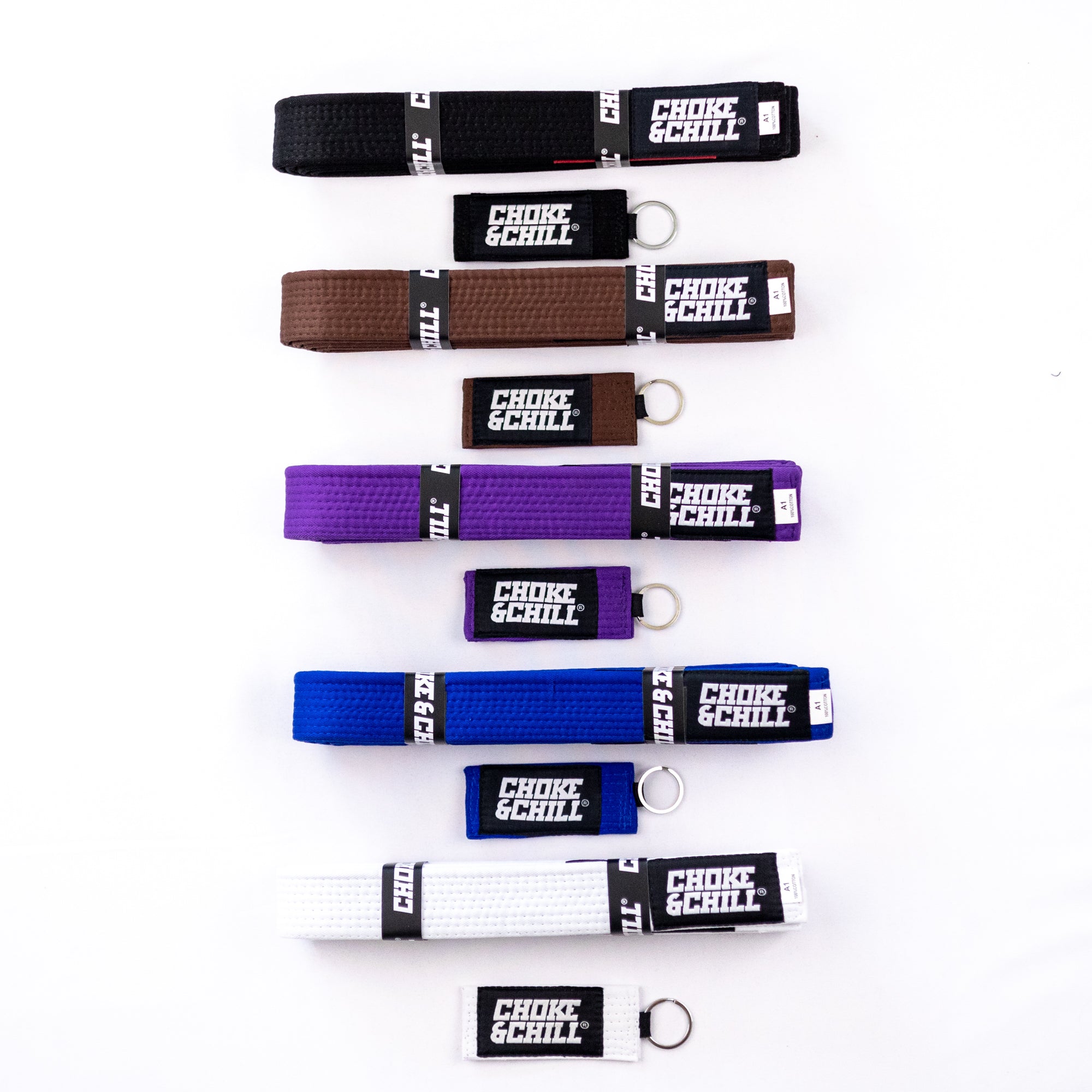 Which adult BJJ belts are there and what do they mean?