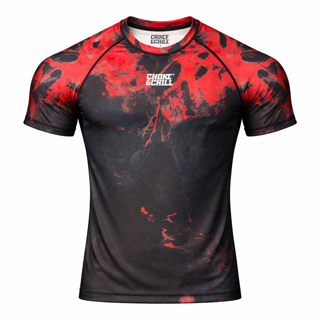 RASH ショートスリーブ シーガル ブラック Baseline 2.0 Short Sleeve Rashguard Black