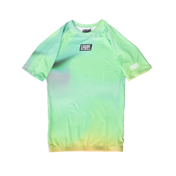 Rashguard Acid Vert - Manches courtes