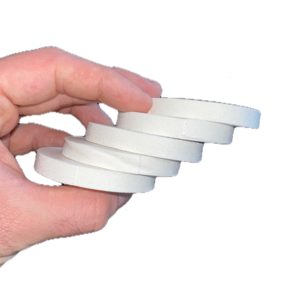 Choke&Chill Athletic Finger Tape Refill 9 mm × 10 m White – product image 1