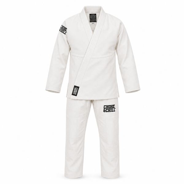Choke&Chill BJJ Gi Basic White – product image 1
