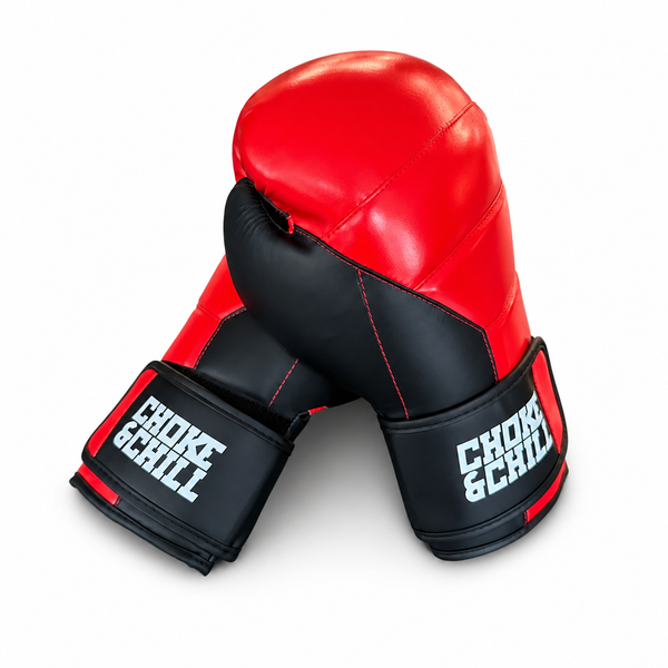 Choke&Chill Boxing Gloves Vulcan Red 14 oz – product image 1