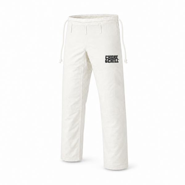 Choke&Chill Gi Pants Basic White – product image 1