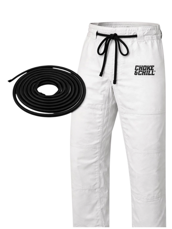 Choke&Chill Gi Pants Replacement String Black – product image 1