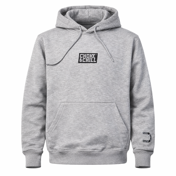 Choke&Chill Hoodie Core Grey – product image 1
