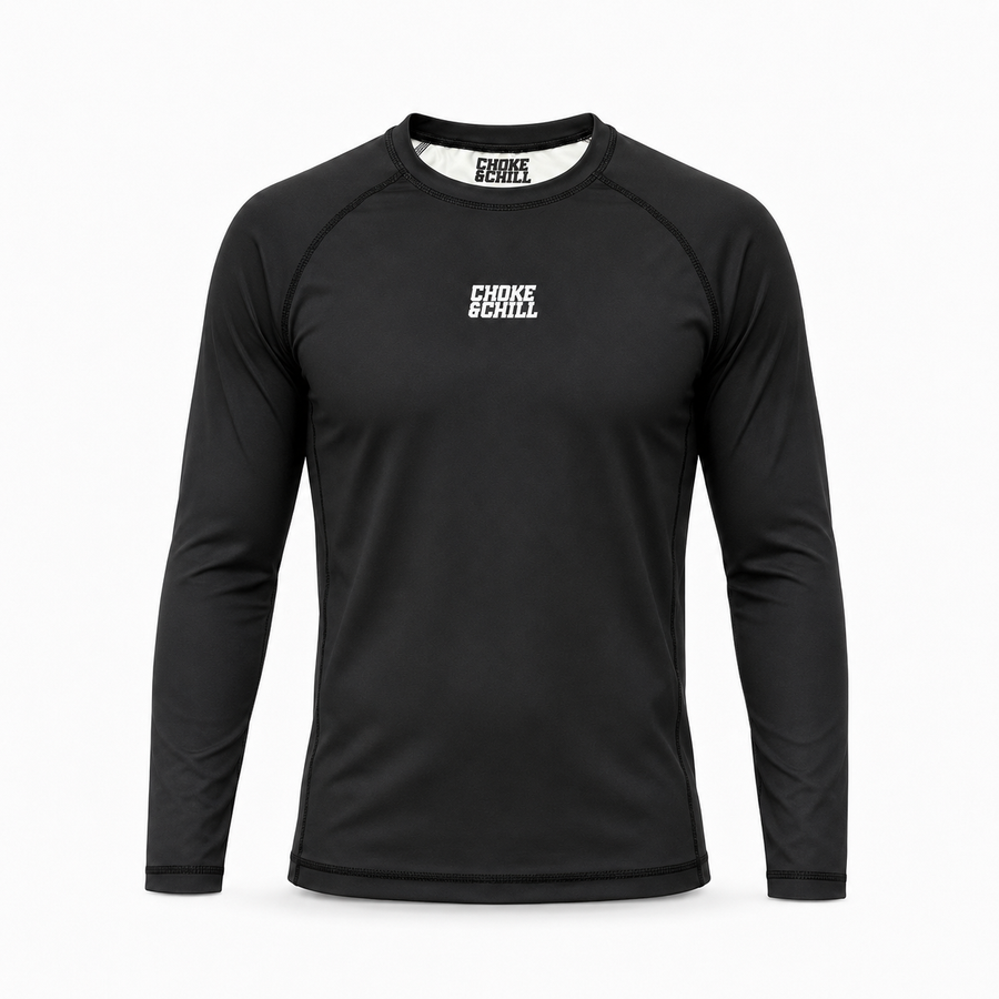 Rashguard [Basic] [Black] [Long Sleeve]