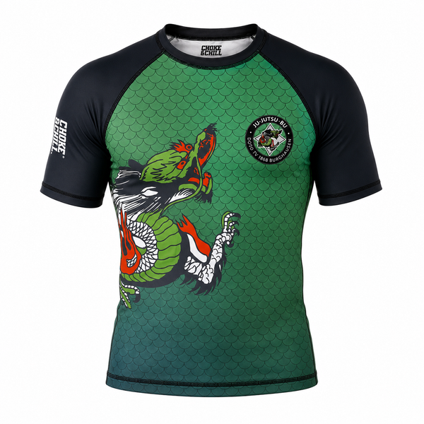 Choke&Chill Rashguard Ju-Jutsu und BJJ Burghausen Short Sleeve – product image 1