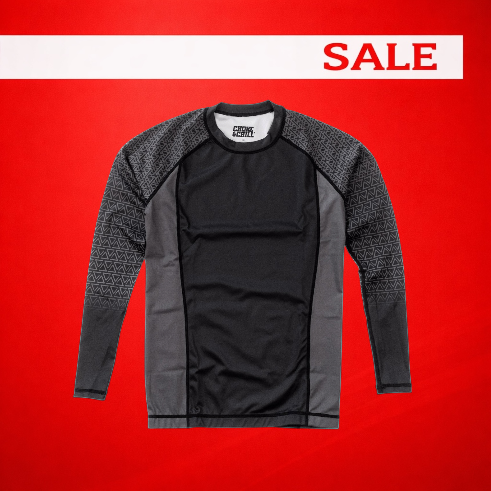 Flow Rider Rash Guard Breathe and Flow Rashguard - Men - Long Sleeve (XS, S) – Choke&Chill